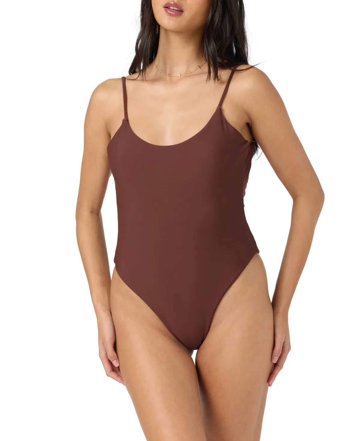 Solid Scoop Front One-Piece Swimsuit by O'neill