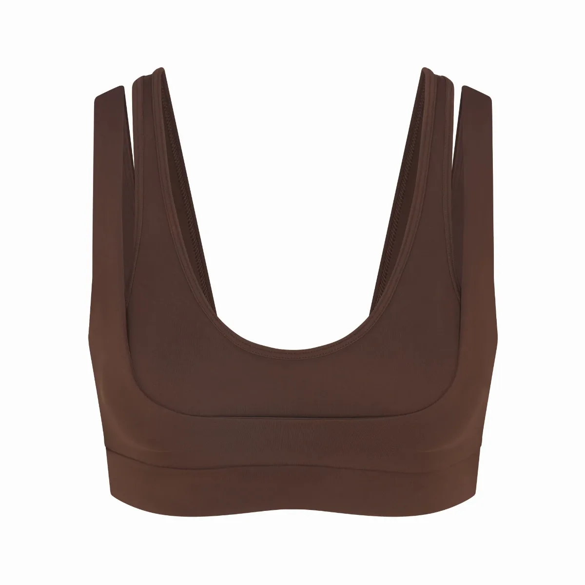 NikeSKIMS Matte Double Strap Scoop Bra by SKIMS