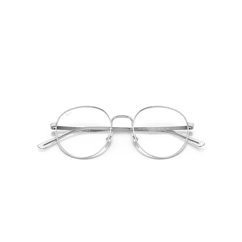 Rb3681 Optics Eyeglasses Silver Frame Clear Lenses by Ray-Ban