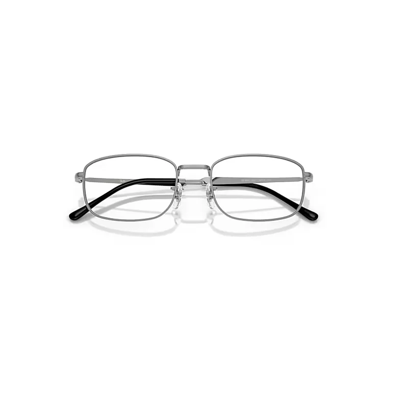 Rb6533 Optics Eyeglasses Gunmetal Frame Clear Lenses Polarized by Ray-Ban