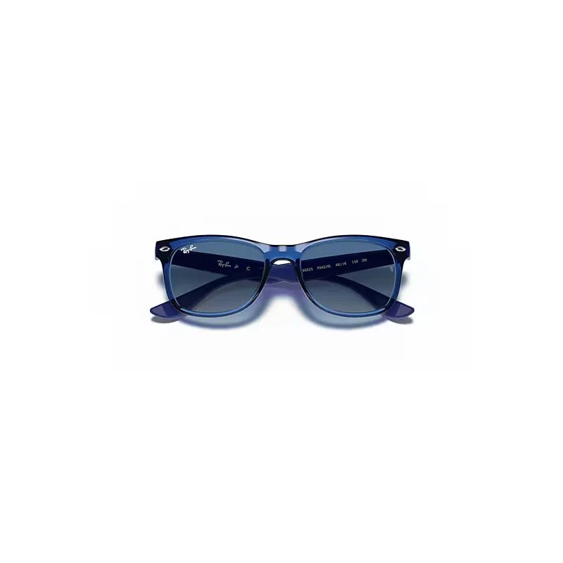 New Wayfarer Sunglasses Blue Frame Grey Lenses by Ray-Ban