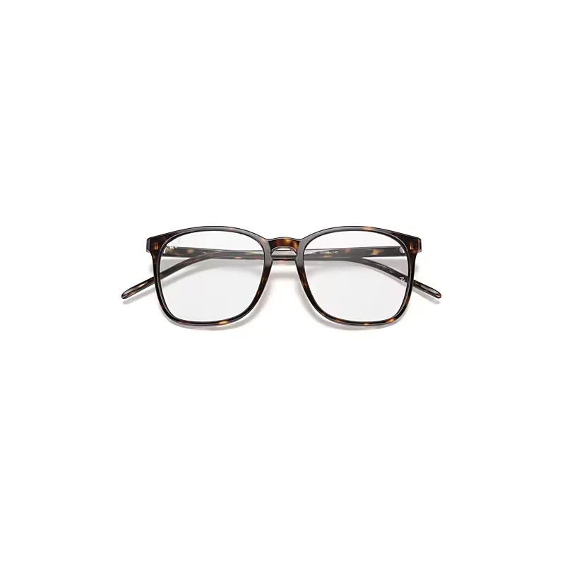 Rb5387 Optics Eyeglasses Tortoise Frame Clear Lenses Polarized by Ray-Ban