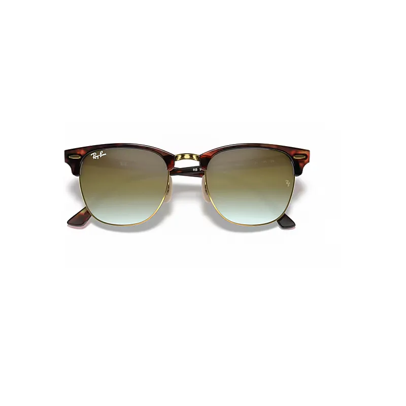 Clubmaster Flash Lenses Sunglasses Green Lenses by Ray-Ban