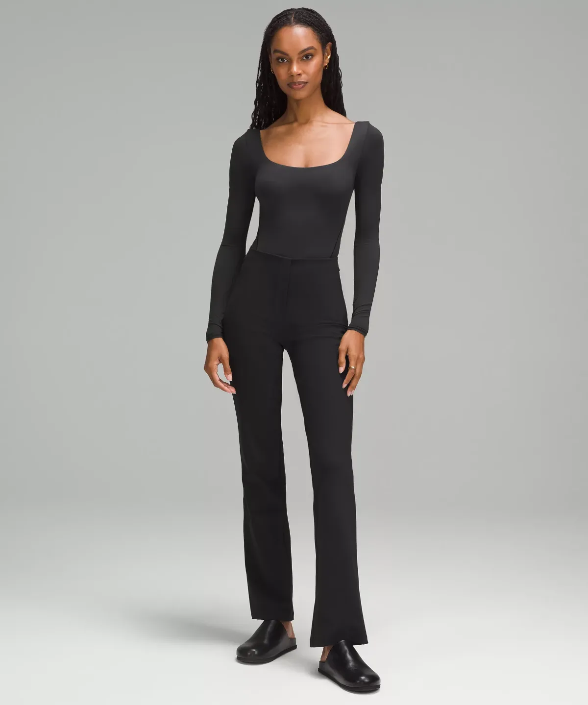 Wundermost Ultra-Soft Nulu Square-Neck Long-Sleeve Bodysuit by lululemon