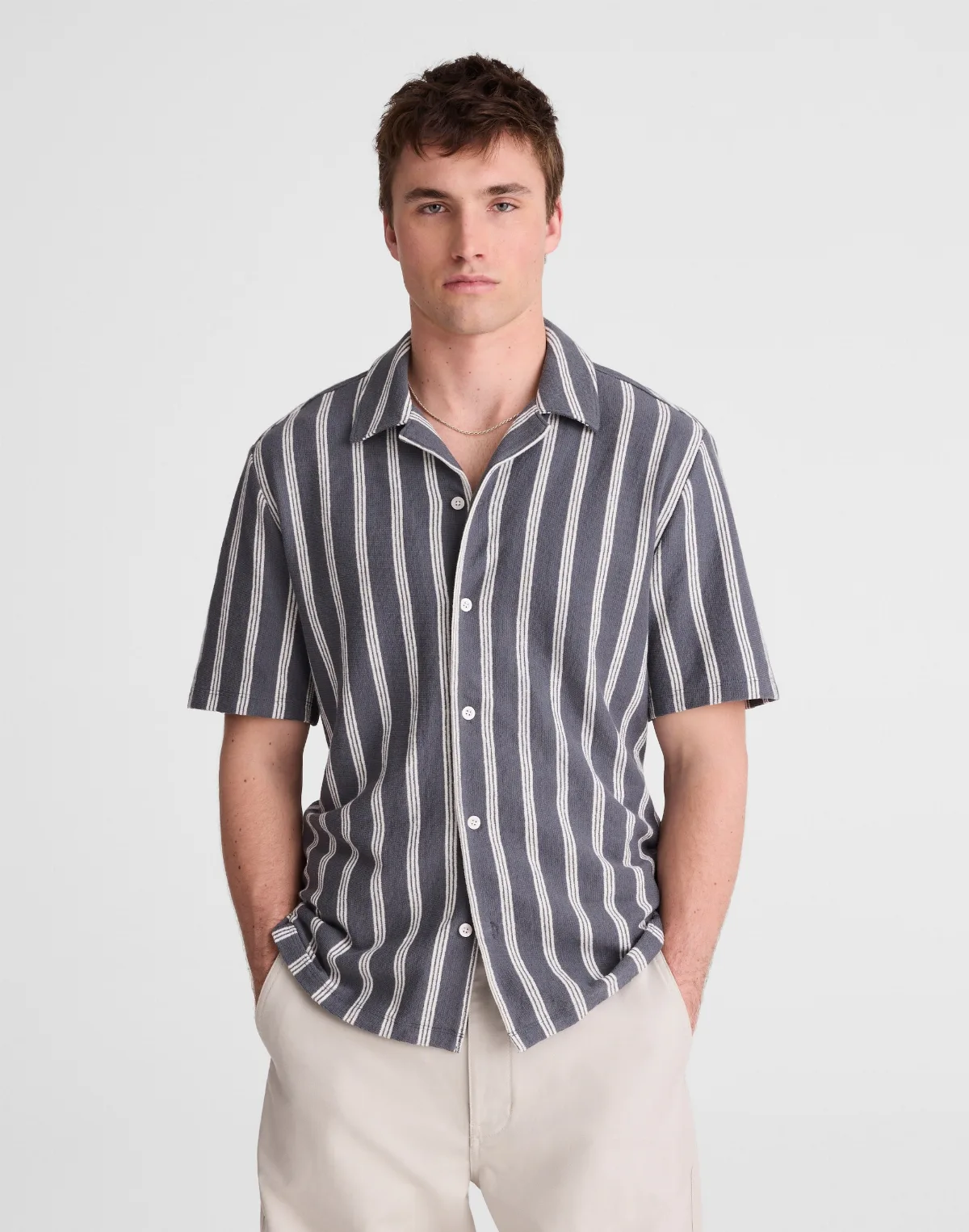 The Camp Shirt in Seaport Terry