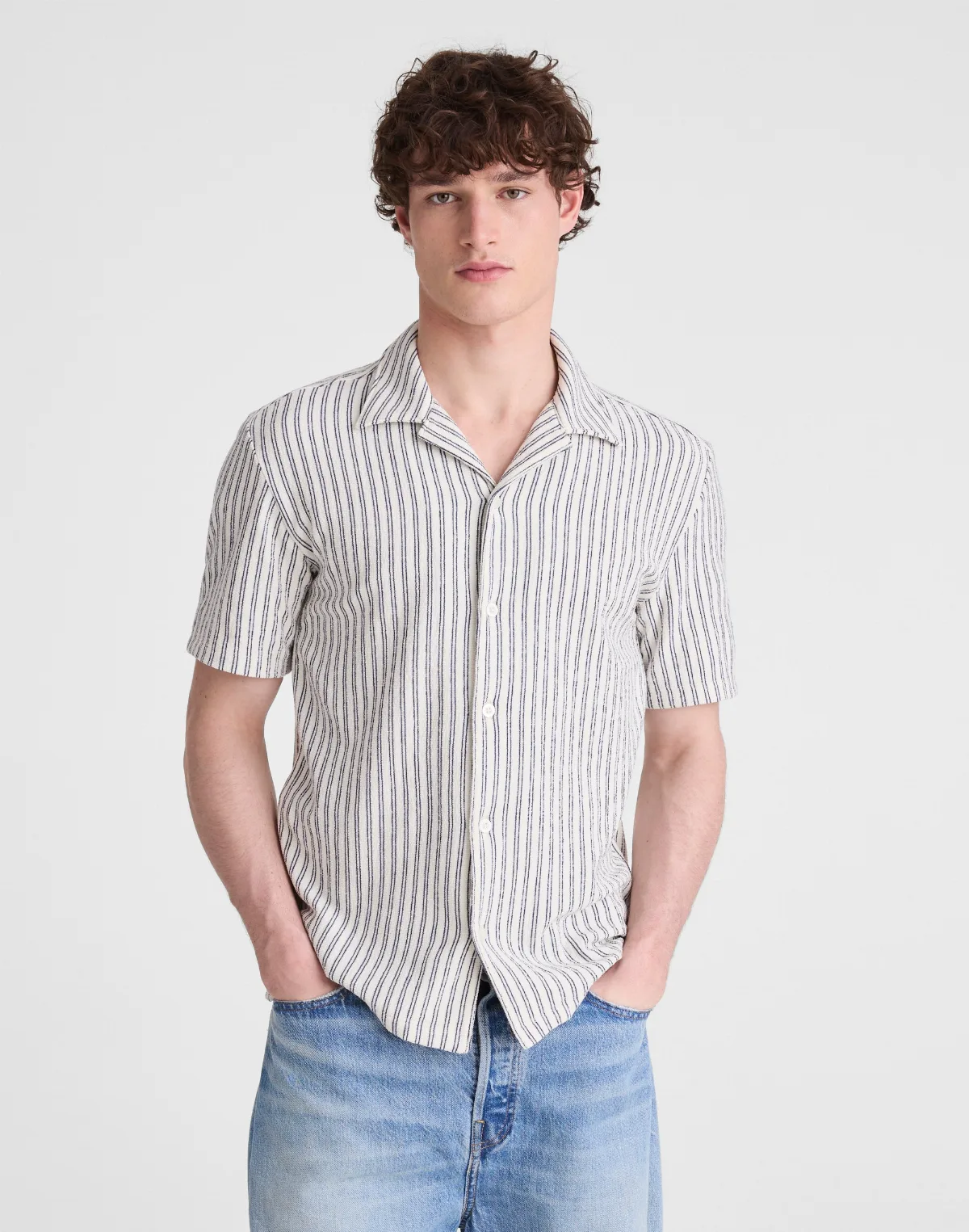The Camp Shirt in Seaport Terry
