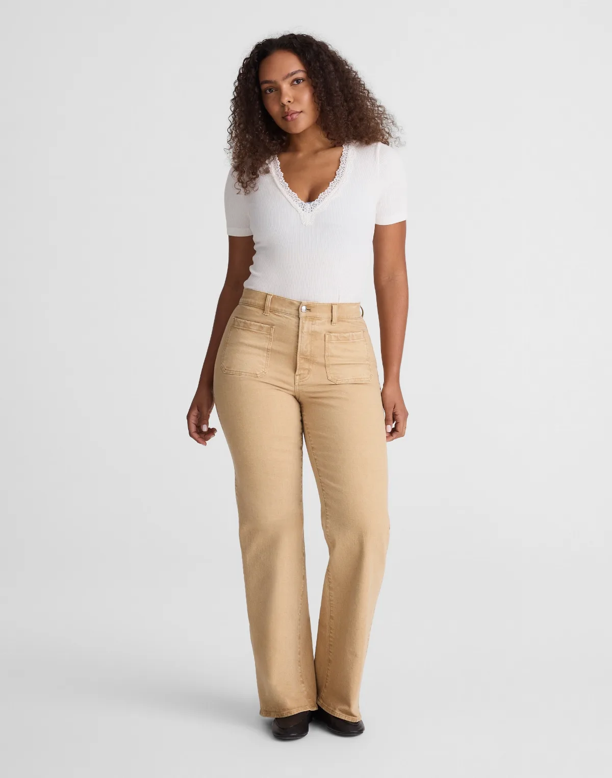 The Curvy Emmy Wide-Leg Pant by MW