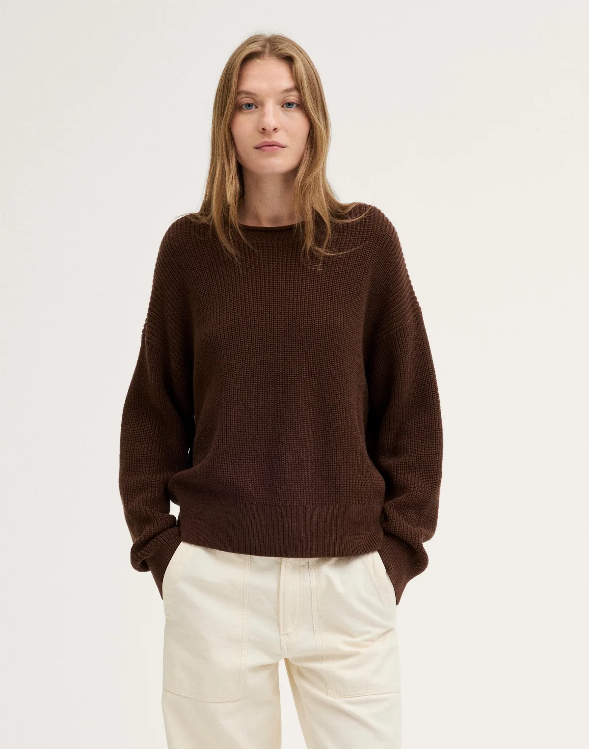 The Arden Crewneck Sweater in 100% Cotton