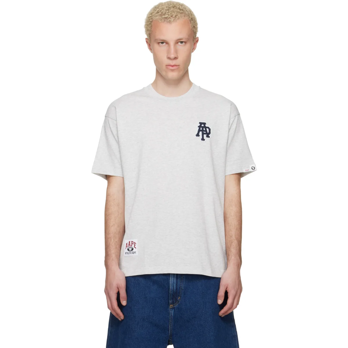 Logo Patch T-Shirt by AAPE by A Bathing Ape