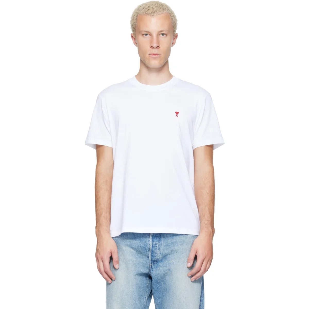Cotton Ami De Coeur T-Shirt by AMI Paris