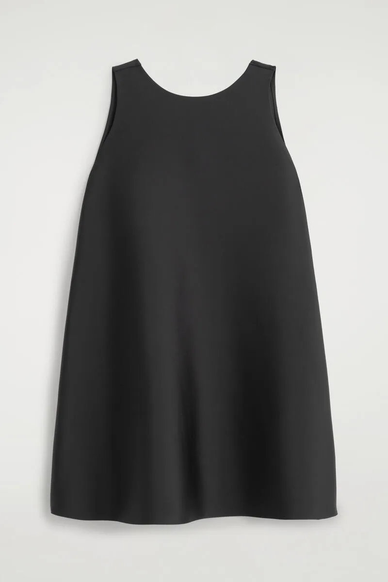 Scuba A-Line Mini Dress