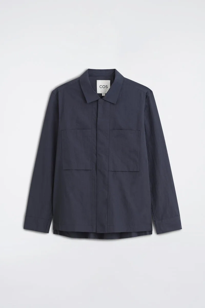 Technical Nylon-Cotton Utility Shirt by COS