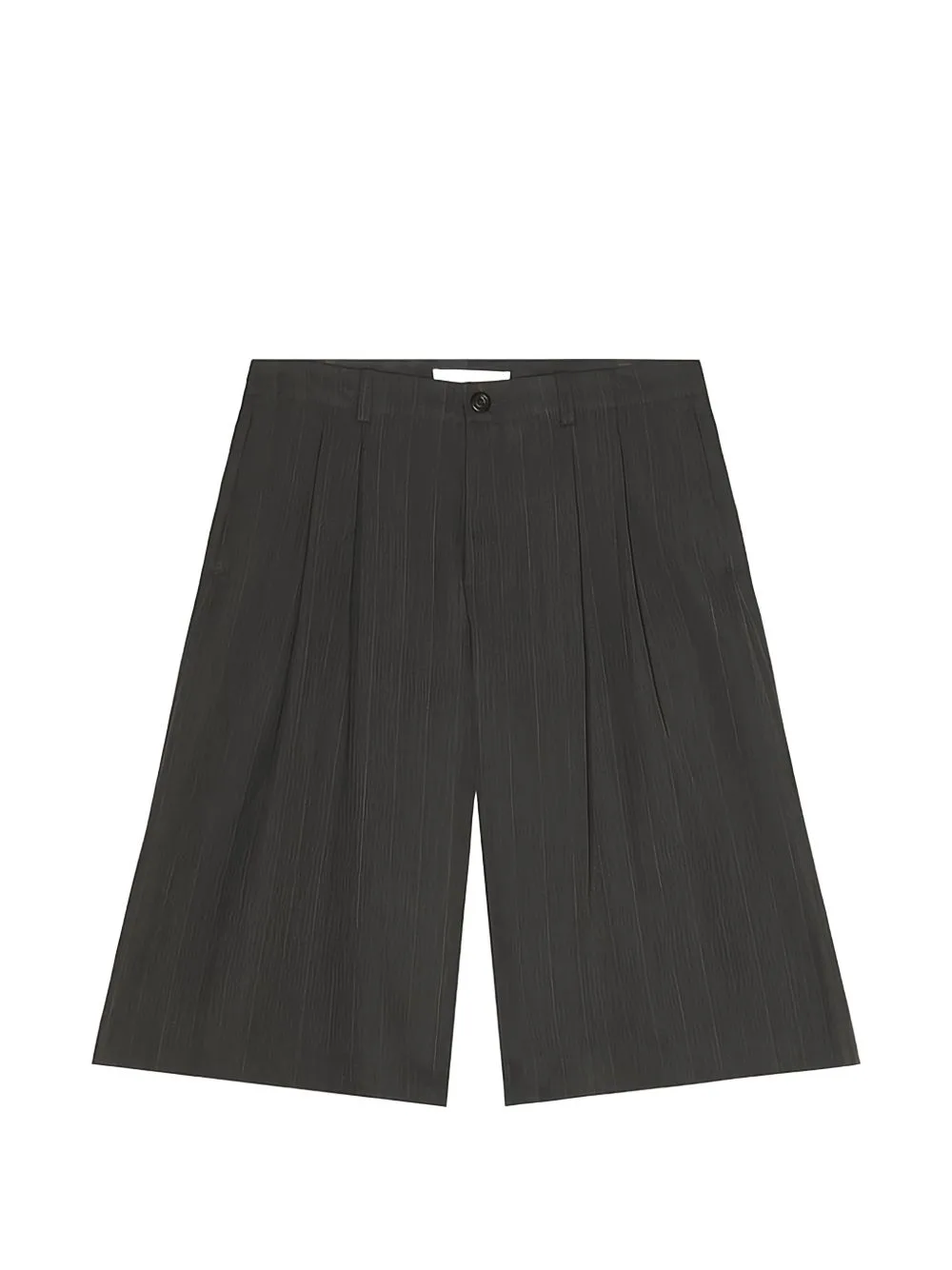 Pinstriped Pleated Shorts by OUR LEGACY