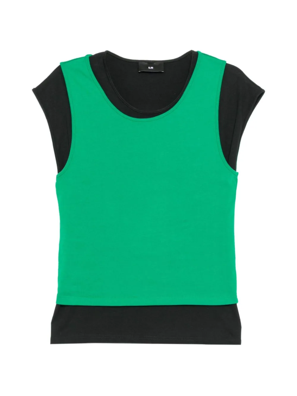 Layered Sleeveless T-Shirt by LII