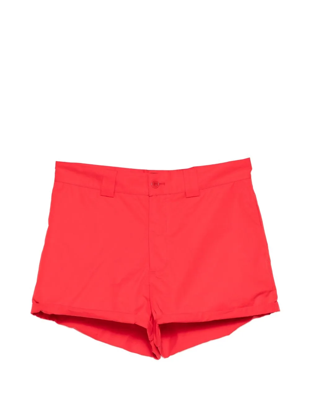 Belt-Loops Button-Fastening Shorts by LII