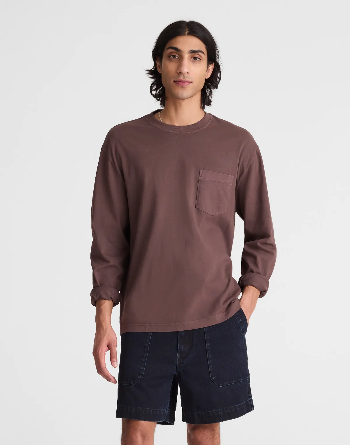 Fatigue Shorts in Overdyed Indigo by MW