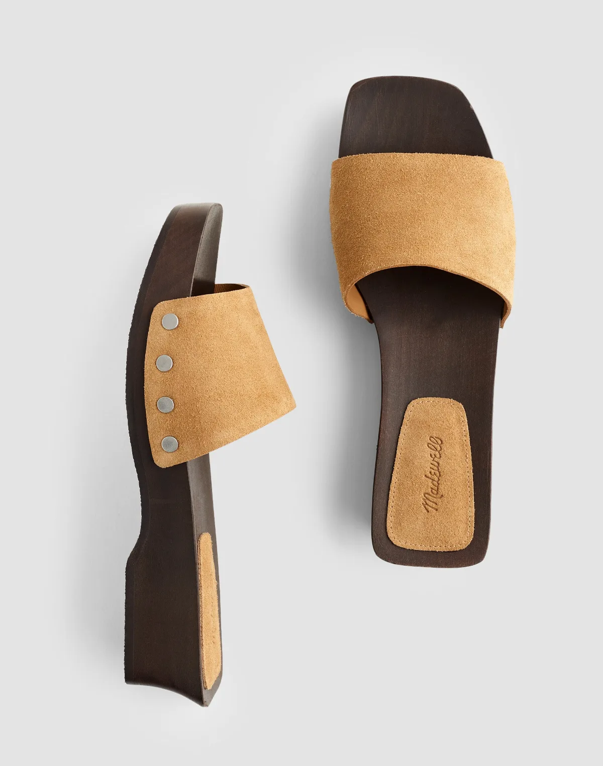 The Callen Clog Sandal in Suede by MW