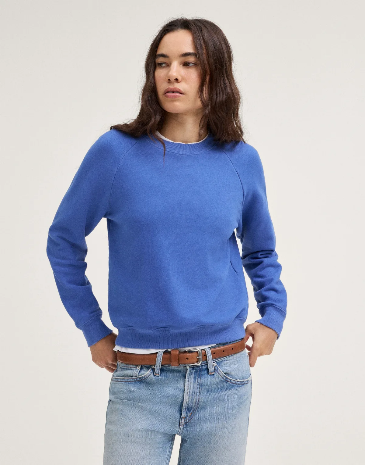 McCarren Crewneck Raglan Sweatshirt by MW