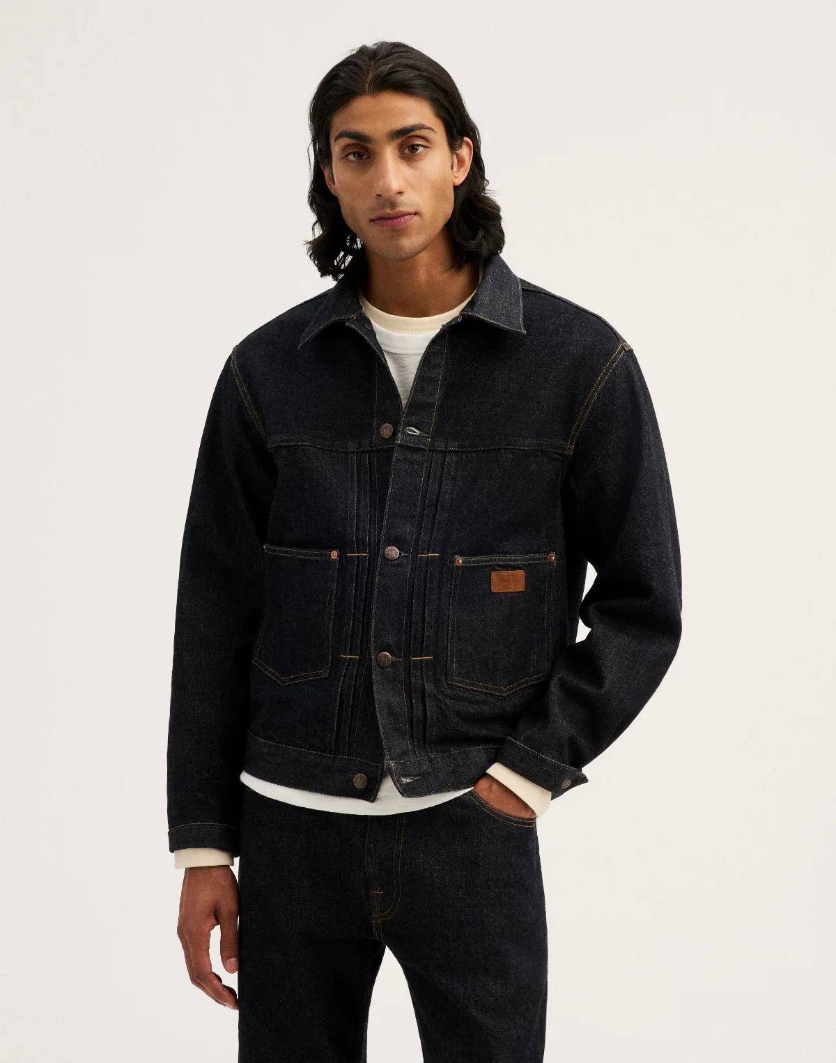 The Reissue Pleated Trucker Jacket by MW