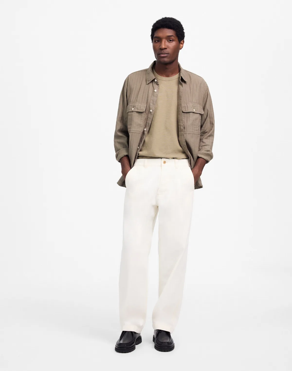 Patch Pocket Jeans in Summer Denim by MW