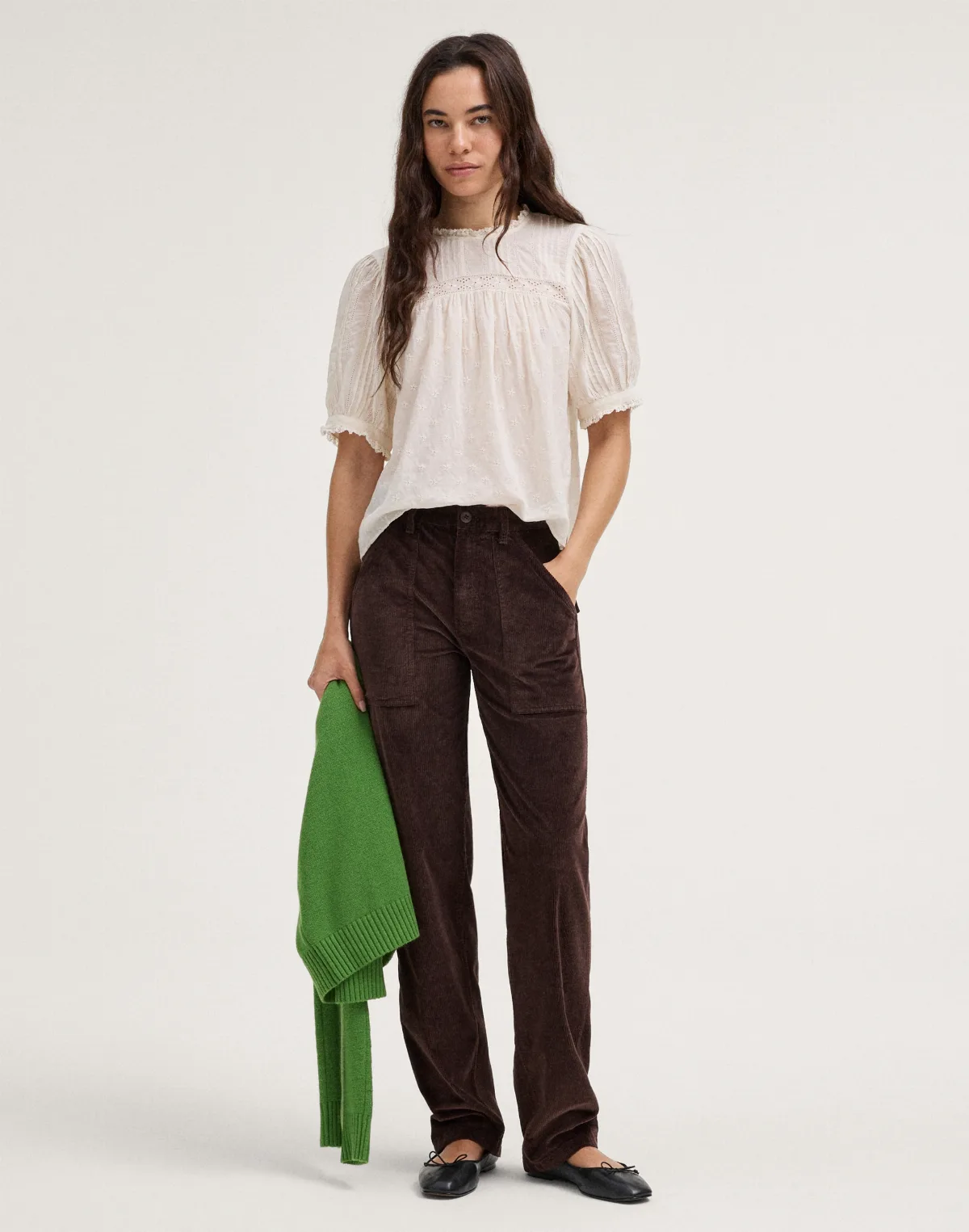 The Reissue Utility Straight-Leg Pants in Corduroy by MW