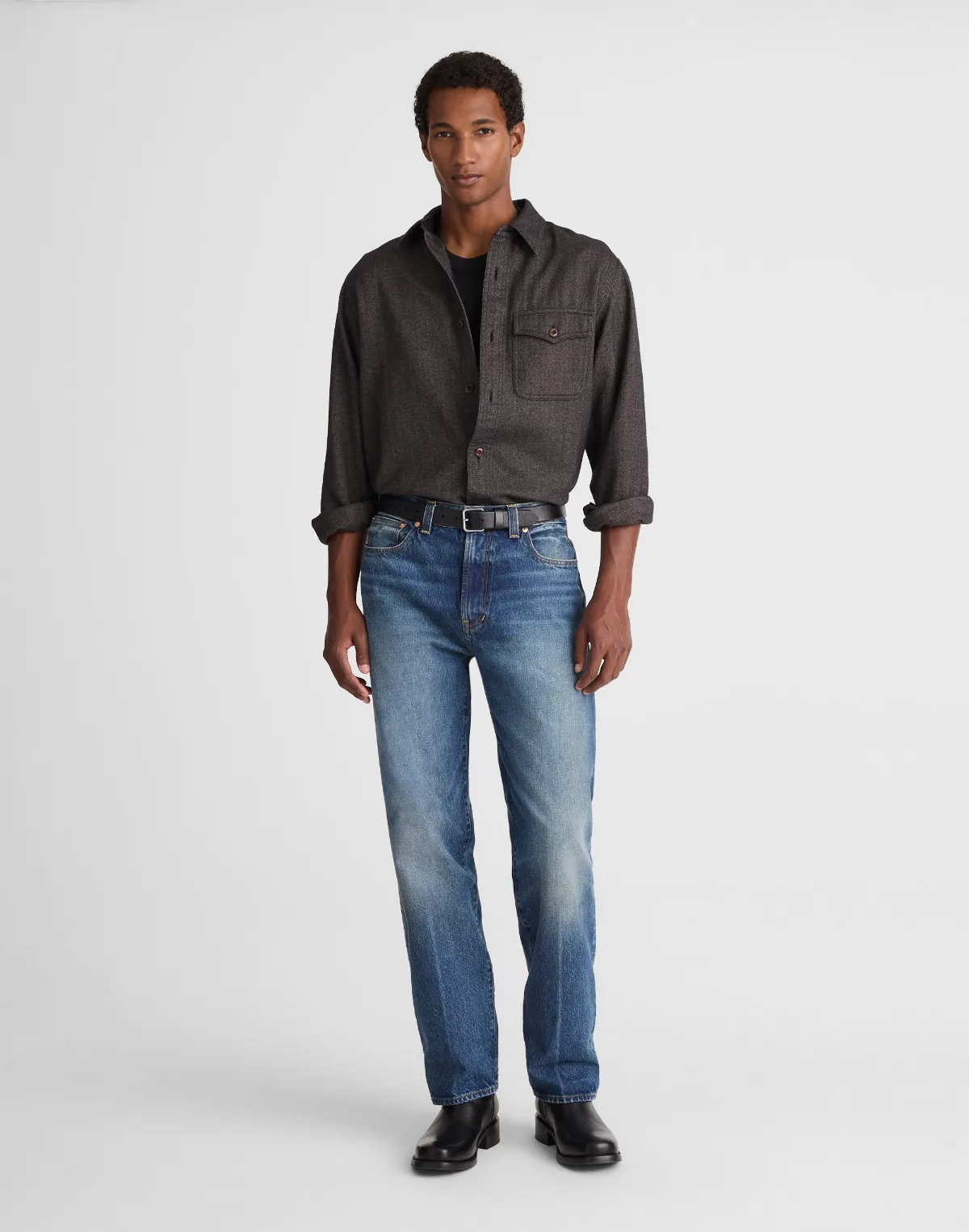 Work Shirt in Herringbone by MW