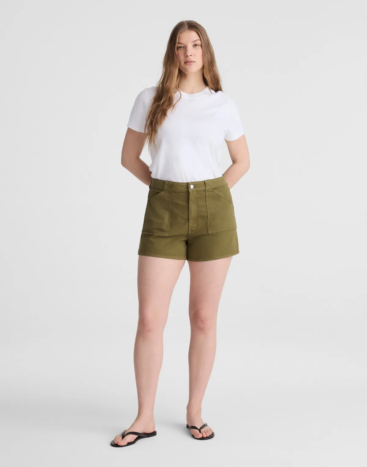 The Curvy Perfect Vintage Utility Short by MW