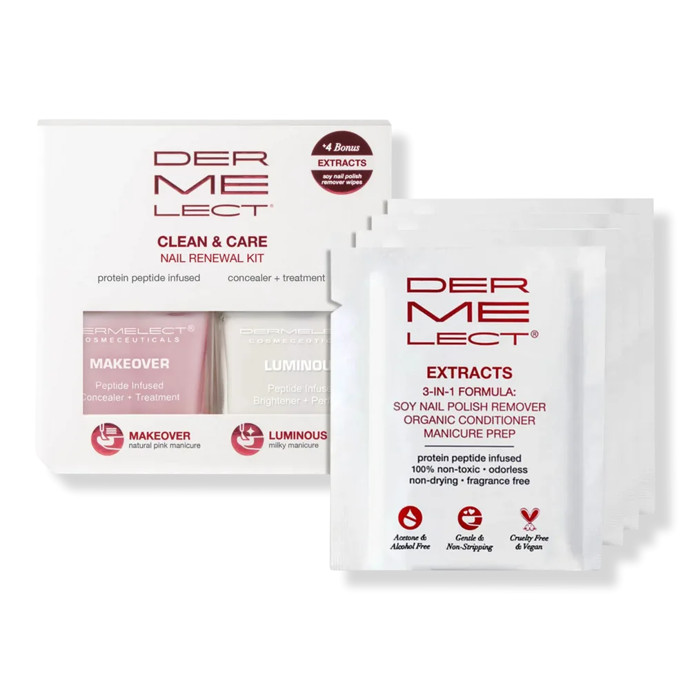 Clean & Care Nail Renewal Kit by Dermelect