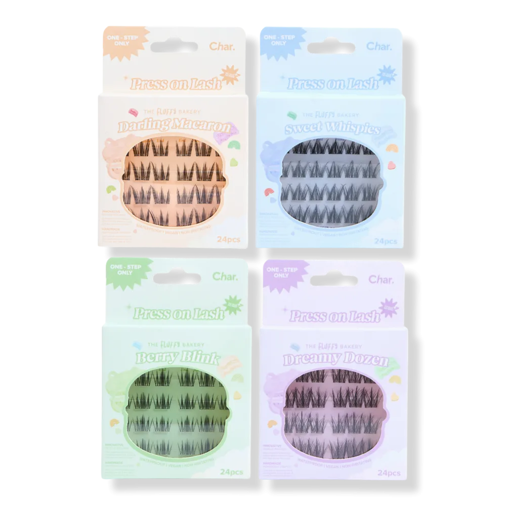 The Sweet Treats Bundle (fluffy Bakery Collection) by Char Cosmetics