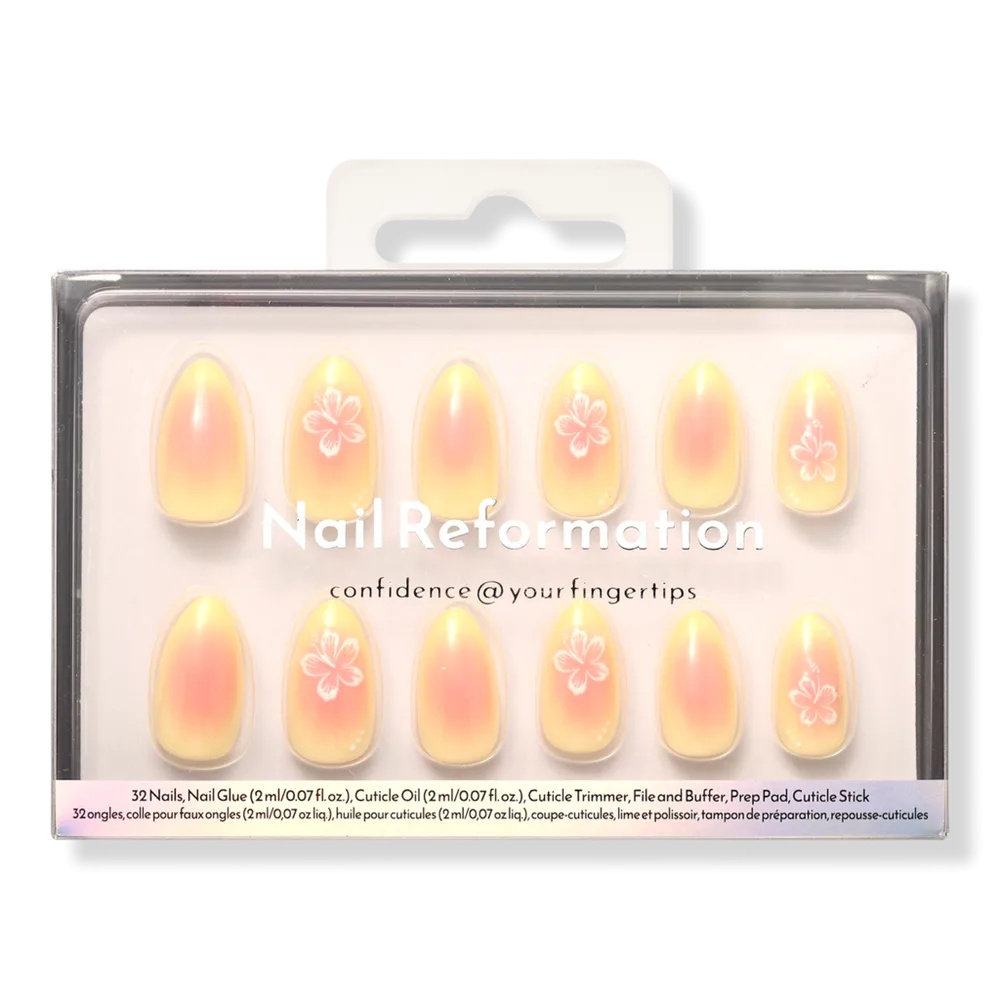 Sun Petal Press on Nails by Nail Reformation