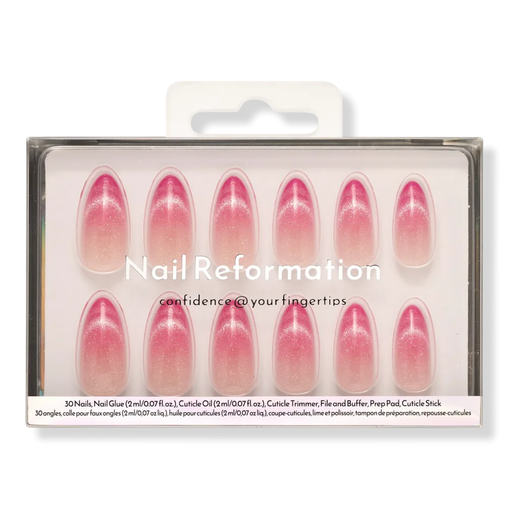 Rosewater Press on Nails by Nail Reformation