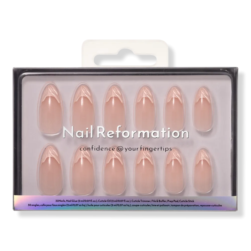 French Dip Press on Nails by Nail Reformation