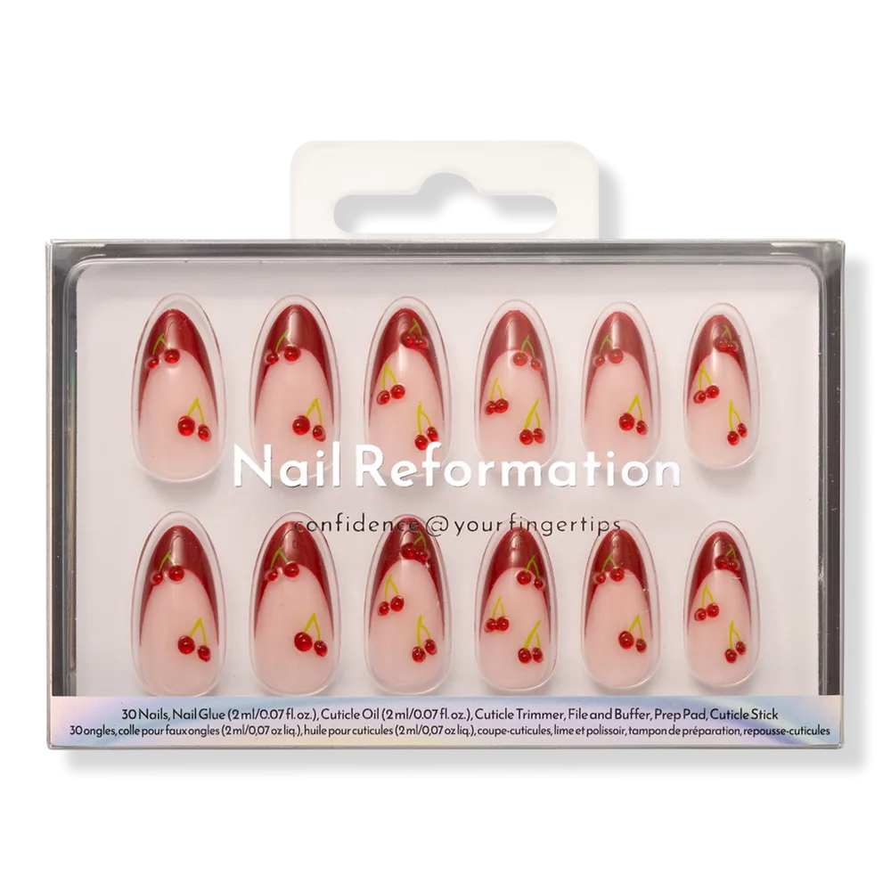 Cherry Press on Nails by Nail Reformation