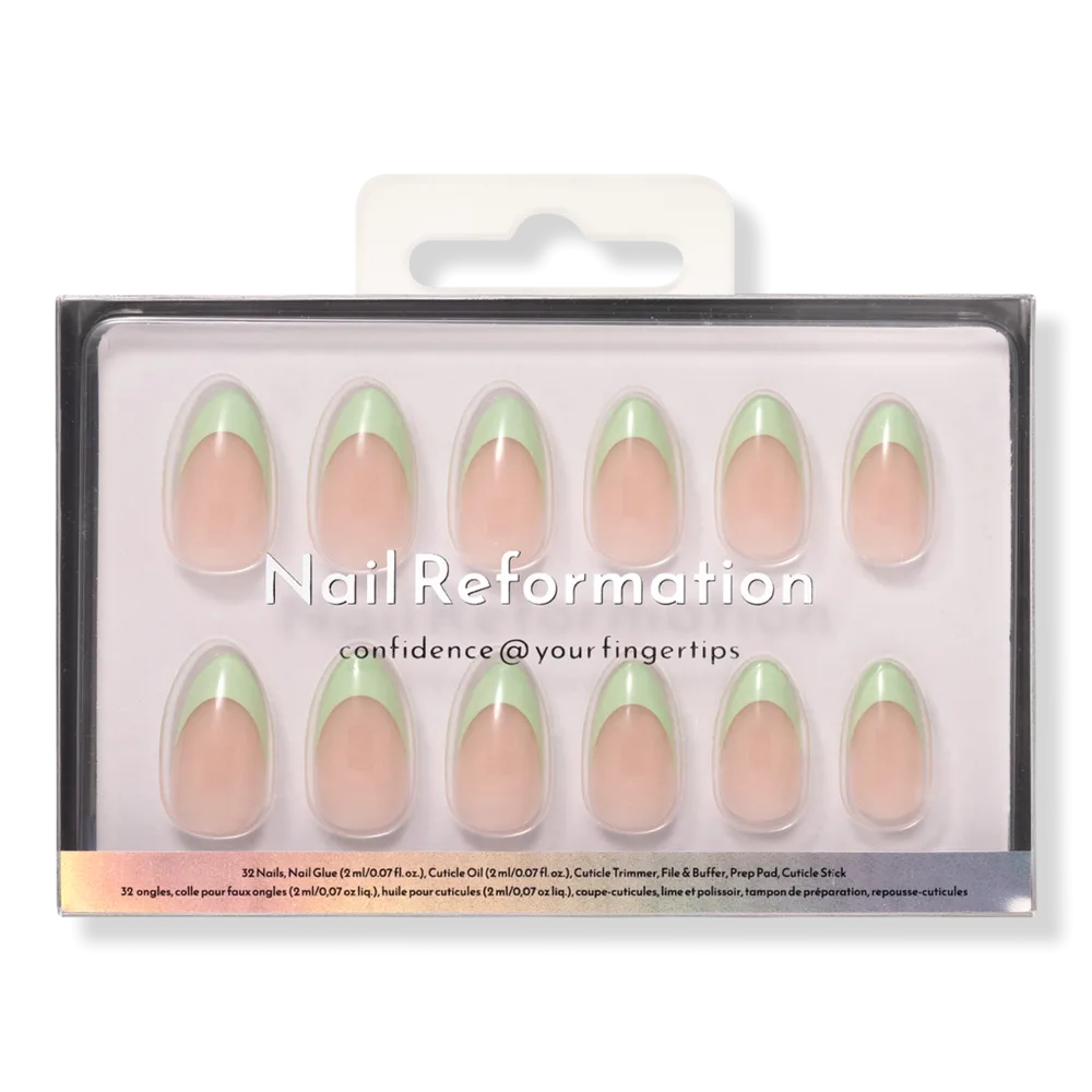 Pistachios Press on Nails by Nail Reformation