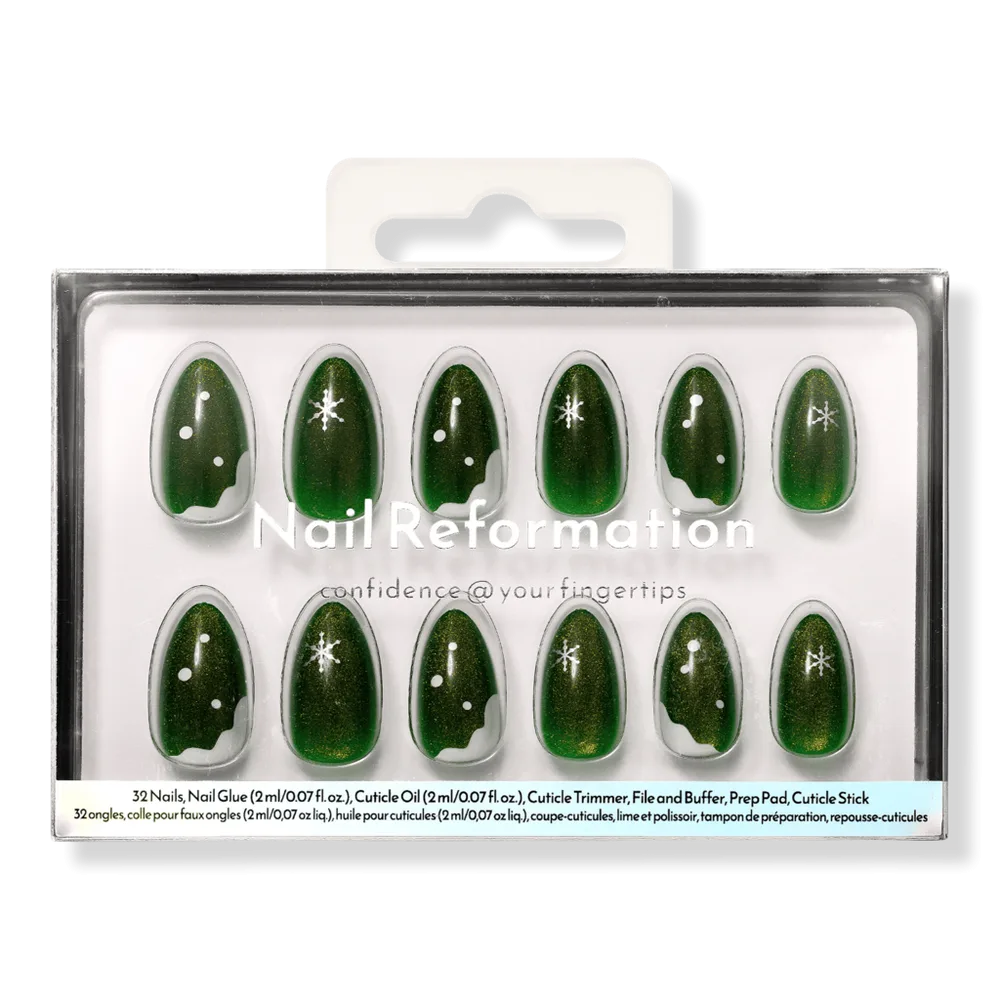Frozen Forest Press on Nails by Nail Reformation