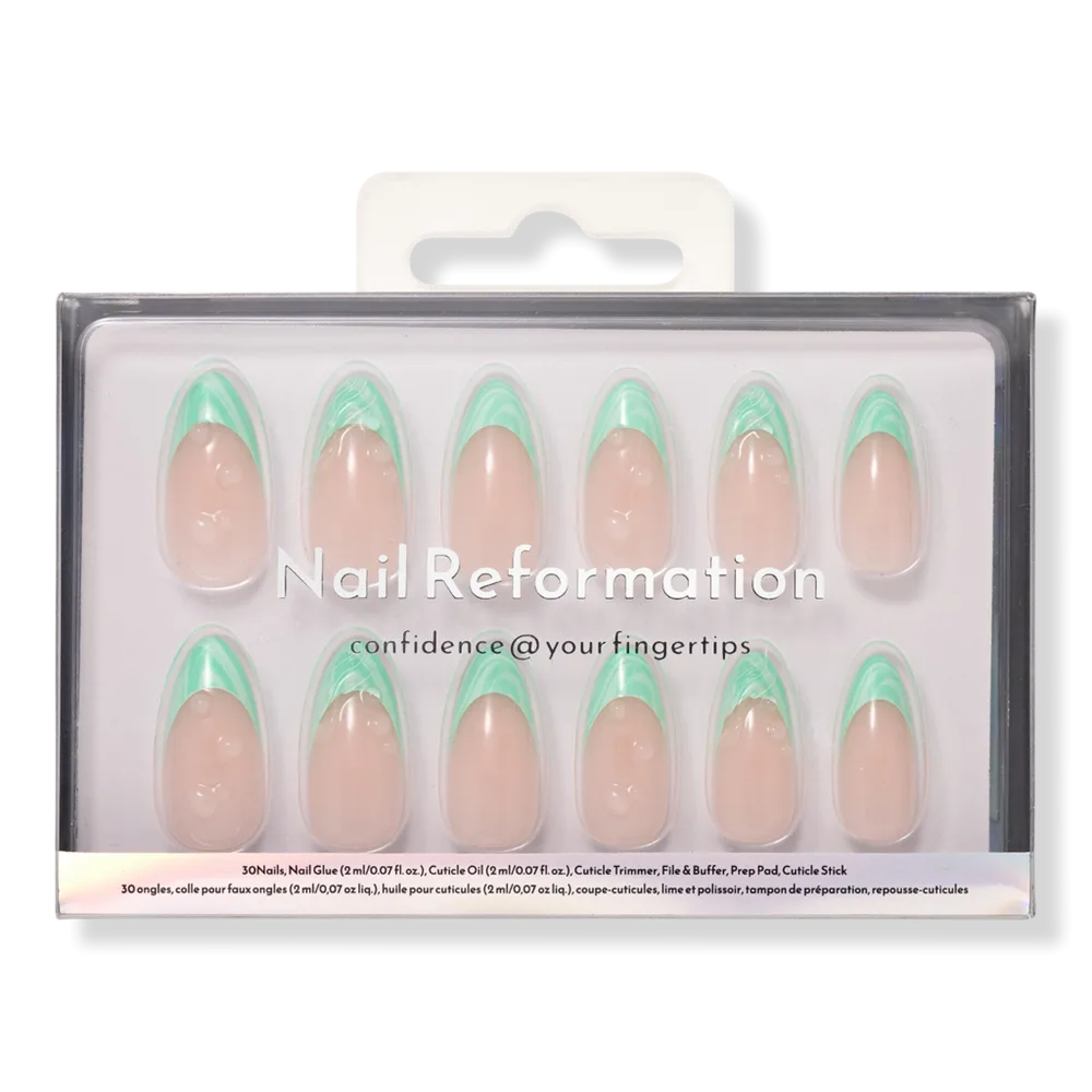Dew Drops Press on Nails by Nail Reformation