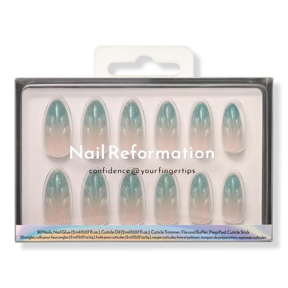 Mermaid's Tale Press on Nails by Nail Reformation