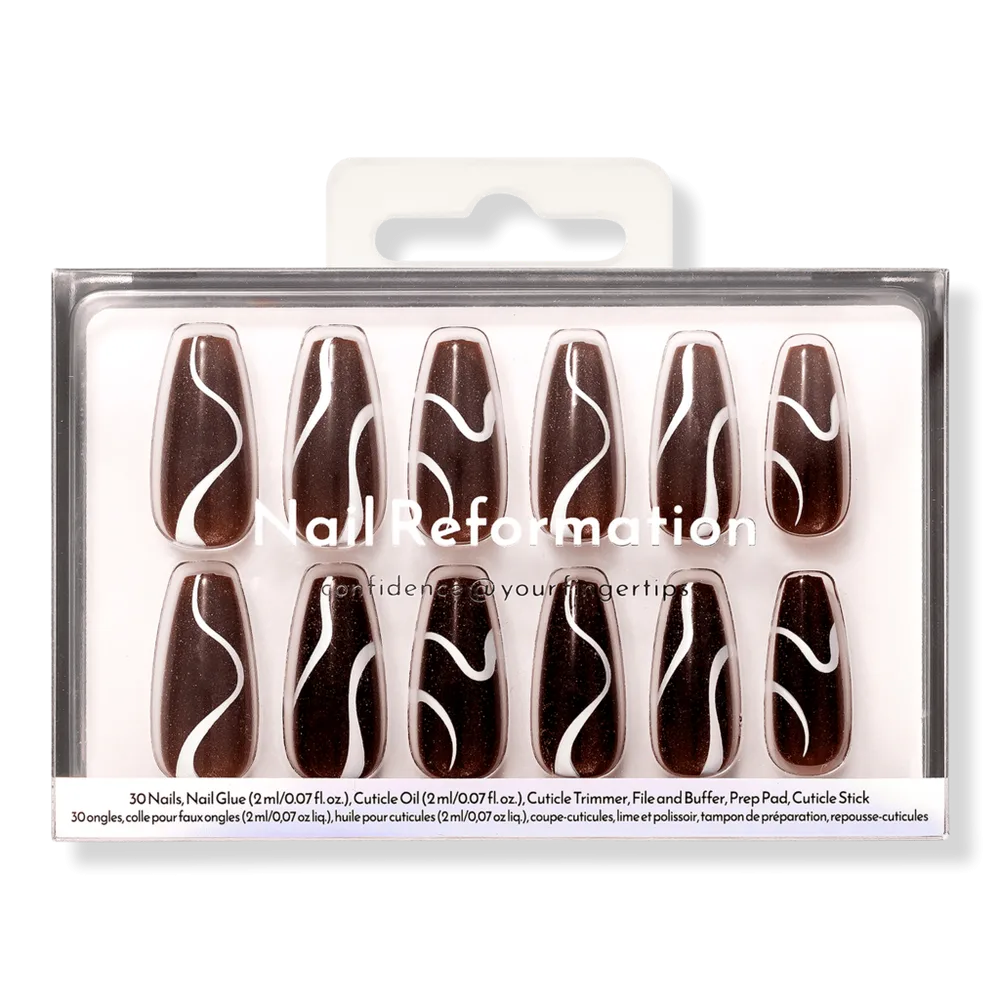 Macchiato Press on Nails by Nail Reformation