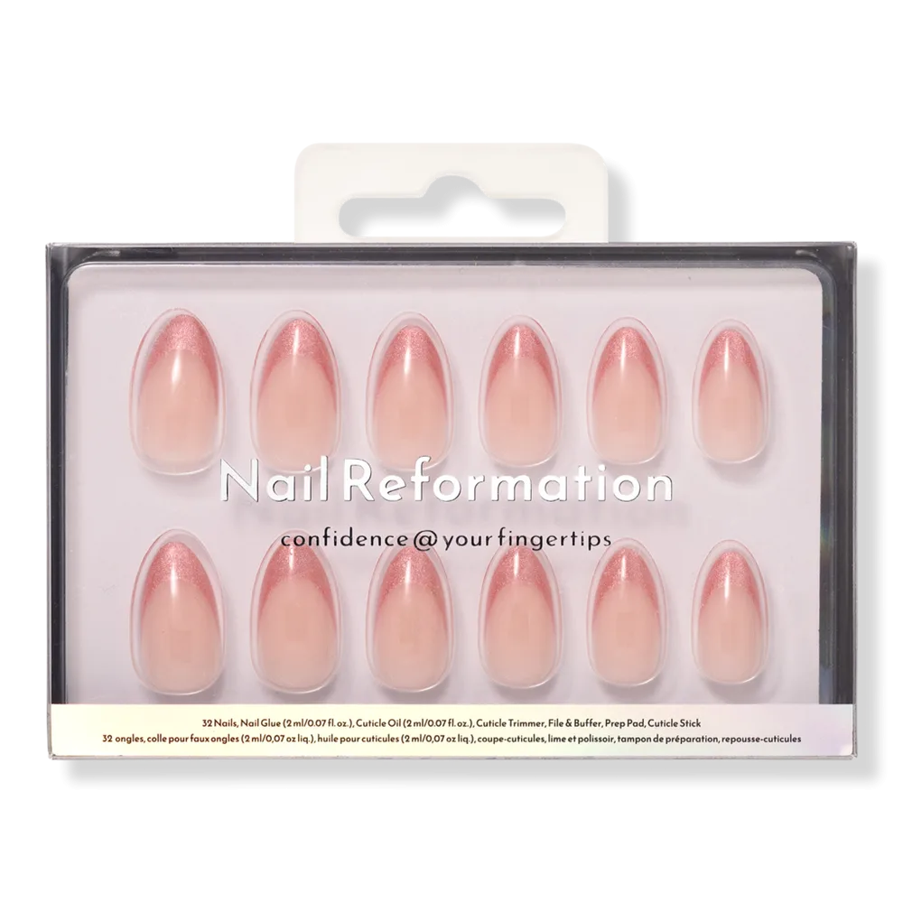 Lip Balm Press on Nails by Nail Reformation