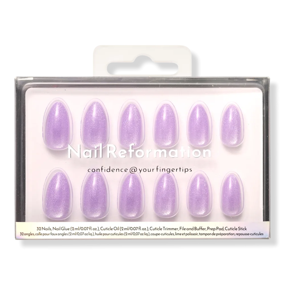 Lilac Dream Press on Nails by Nail Reformation