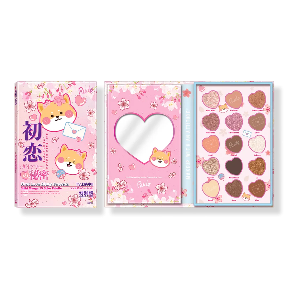 Chibi Manga Collection 15 Color Palette - First Love Diary Secrets by Rude