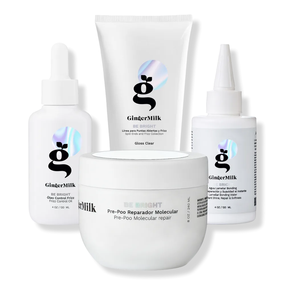 Shine & Frizz Control Hair Routine Be Bright by Ginger Milk