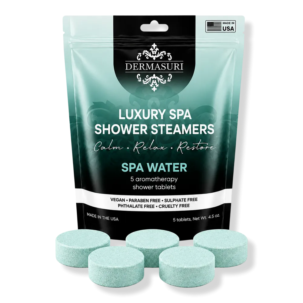 Spa Water Shower Steamers Aromatherapy Tablets by Dermasuri