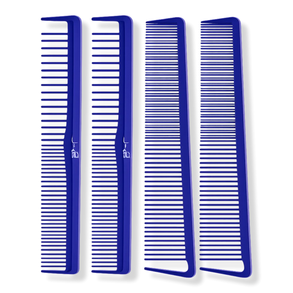 4-Piece Comb Set by Johnny B. Hair Care