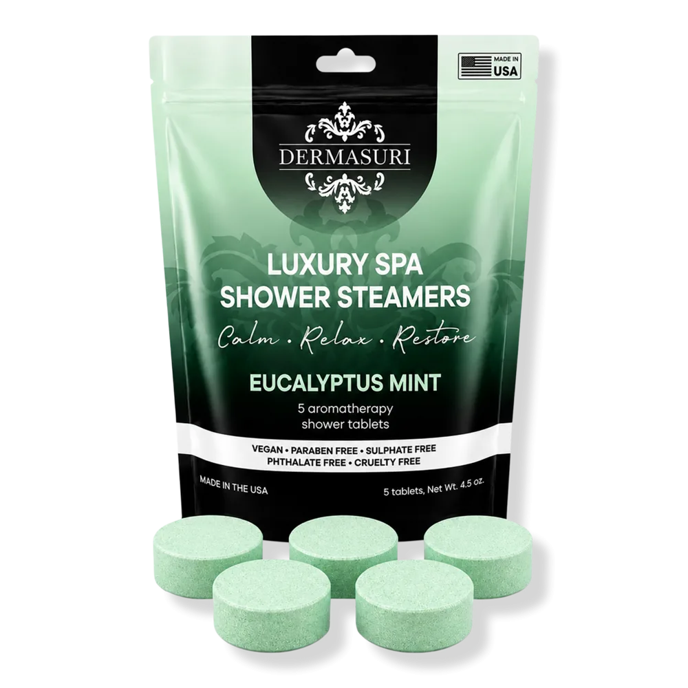 Eucalyptus Mint Shower Steamers Aromatherapy Tablets by Dermasuri