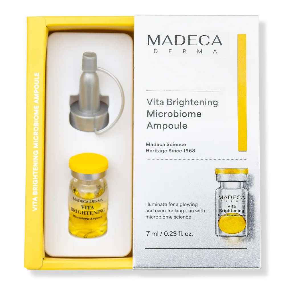 Vita Brightening Microbiome Ampoule by Madeca Derma