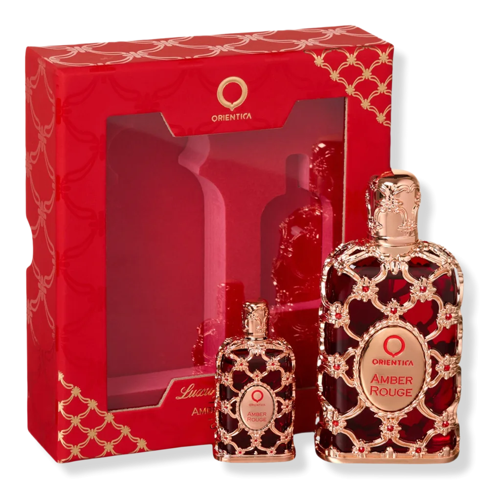 Amber Rouge Eau De Parfum 2-Piece Set by Orientica Perfumes