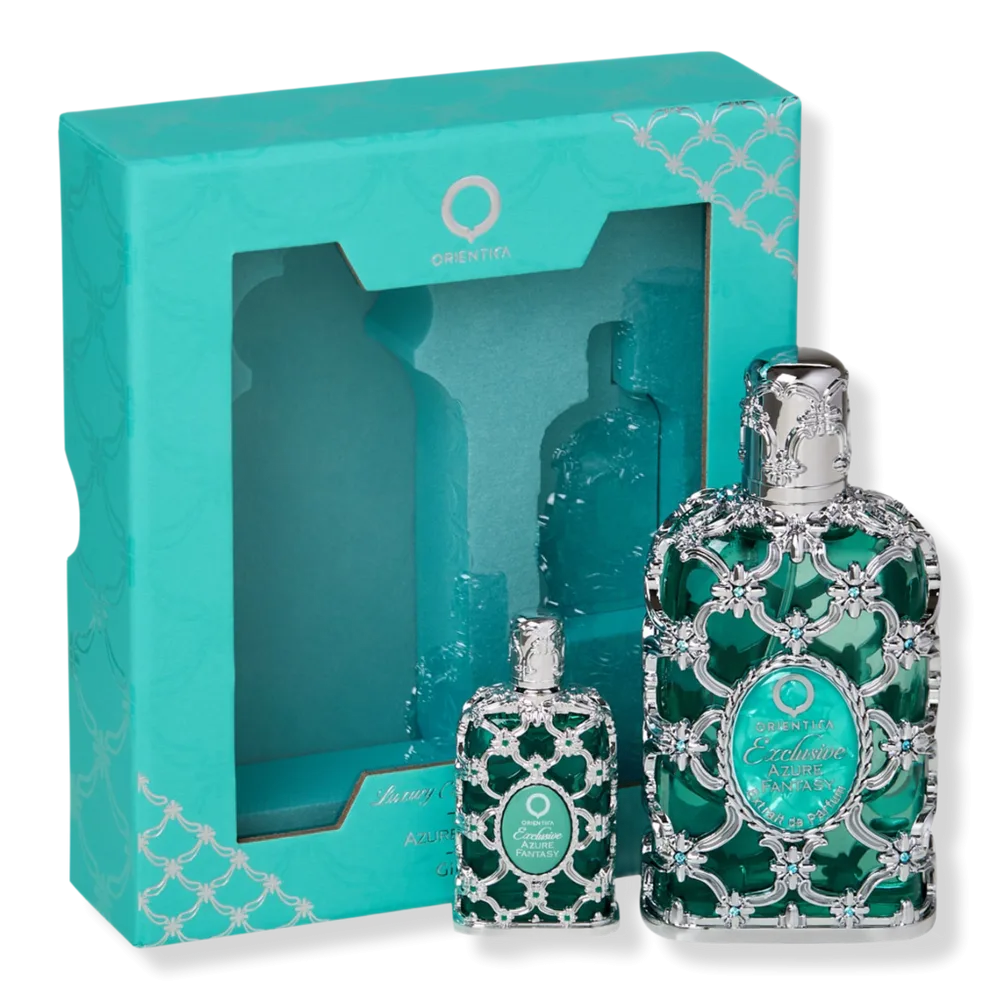 Azure Fantasy Extrait De Parfum 2-Piece Set by Orientica Perfumes