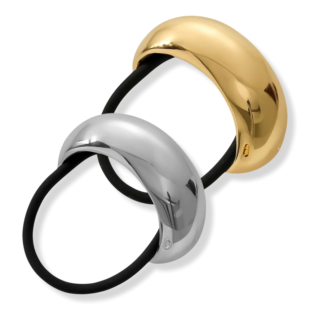Luna Metallic Hair Ties by Pink Pewter