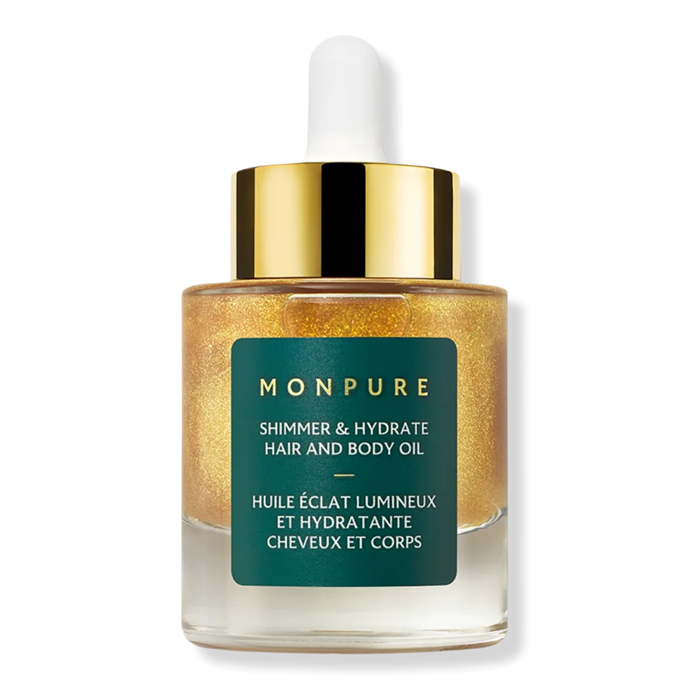 Shimmer & Hydrate Hair and Body Oil by Monpure